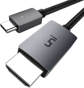 uni USB C to HDMI Cable, [4K, High-Speed] USB Type-C to HDMI with voucher Sold by Yooyee FBA