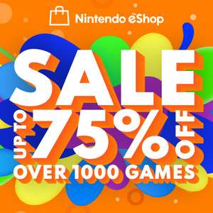 Nintendo eShop Sale (Up to 75% Off over 1000 games) @ Nintendo eShop