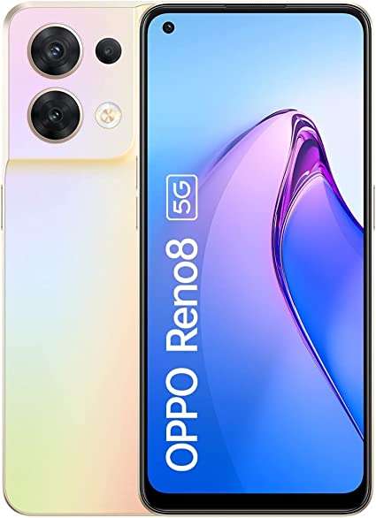 OPPO Reno8 Smartphone, MediaTek Dimensity 1300 5G, 6.4“ 90Hz AMOLED, 8GB 256GB, 80W Supervooc - £272.99 With Code @ Home Essentials
