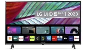 LG 50 Inch 50UR78006LK 4K LED Smart TV + SQC2 2.1 Bluetooth SoundBar & Wireless Sub £378.99 (after £70 Checkout discount) w/free collection