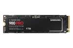 1TB - Samsung 980 PRO PCIe 4.0 (up to 7,000/5000MB/s) NVMe M.2 (2280) Internal Solid State Drive £62.42 @ Amazon Germany
