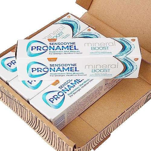 Sensodyne Pronamel Mineral Boost Toothpaste For Enamel Repair, 4x75ml £9.50 @ Amazon (Prime Exclusive Deal)