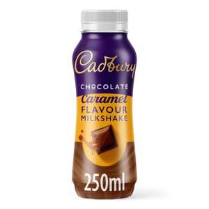 Cadbury Creamy Chocolate / Caramel Chocolate Milkshake 250ml