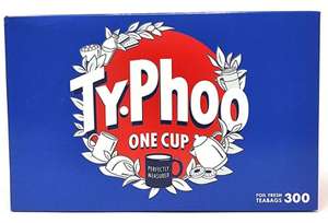 300 Typhoo One Cup teabags £1.99 instore @ Poundstretcher Tonbridge