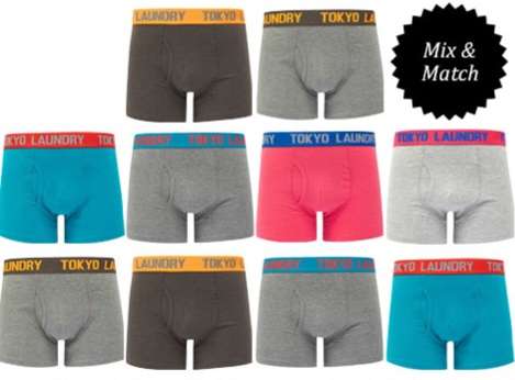 10 Boxers For £25 With Code + £2.80 Delivery @ Tokyo Laundry