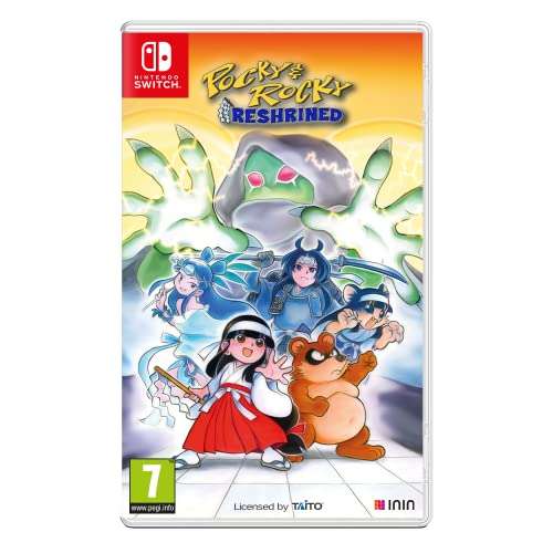 Pocky and Rocky Reshrined £17.95 for Nintendo Switch @ Amazon