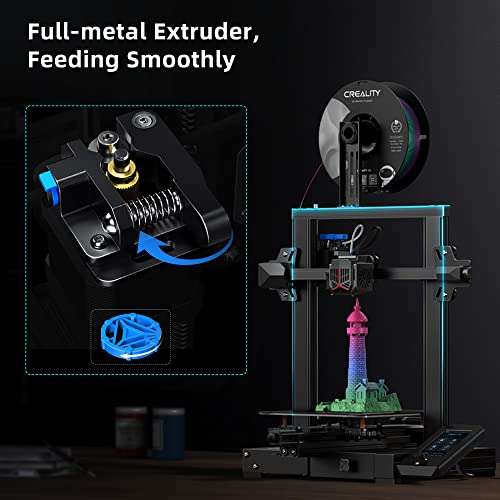 Creality Ender 3 V2 Neo 3D Printer - Metal Extruder/Auto-leveling/Flexible Magnetic-build plate NEW £214 or GRADE A £183.49 delivered @ Box