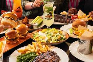 Hard Rock Hotel Oxford Street 'Bottomless' Beer & Bites incl sliders & ribs £18.54 each with code valid till 31/03/23 @ Wowcher