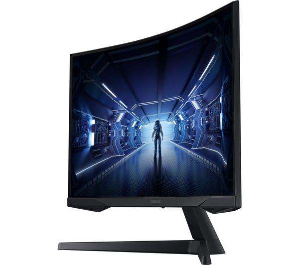 Samsung Odyssey G5 LC27G55TQWUXEN Quad HD 27" Curved LED Gaming Monitor, Black - £209 delivered @ Currys