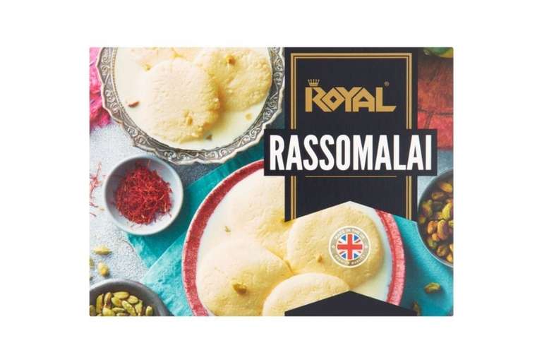 Royal Gulabjam 500g £2.99, Rassomalai & Angoori Rassomalai also £2.99 @ Morrisons (online & instore)