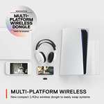 SteelSeries Arctis 7+ Wireless Gaming Headset - Lossless 2.4 GHz - Sonar 7.1 Virtual Surround Sound - White