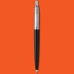 Parker Jotter Originals Ballpoint Pen | Classic Black Finish | Medium Point | 2 Ballpoint & 3 Gel Refills | Blue & Black Ink |