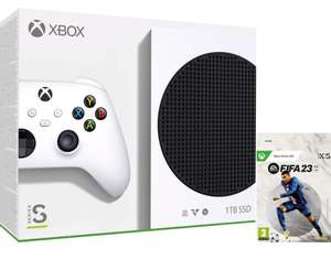 Xbox series S plus fifa 23 £199.20 with code @ AO eBay - UK mainland