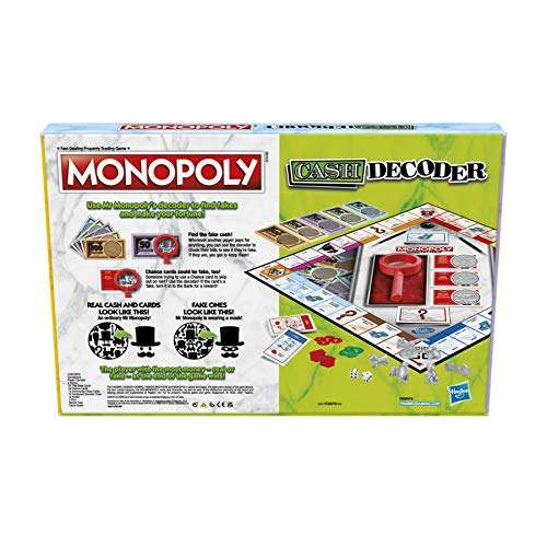 Monopoly Cash Decoder Board Game - £6.99 @ Amazon