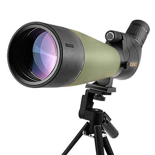 Gosky 20-60x80 Spotting Scope with Tripod, Carrying Bag, Smartphone Adapter, BAK4 HD Angled Scope, Used - Like New £107.13 @ Amazon WH / FBA