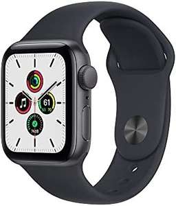 2021 Apple Watch SE (GPS, 40mm) - Space Grey Aluminium Case with Midnight Sport Band - Regular - £203.15 @ Amazon