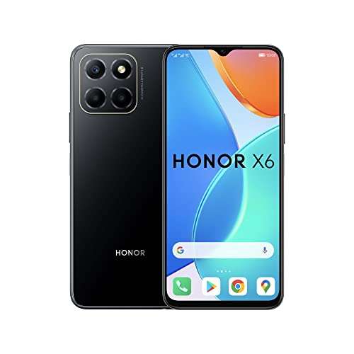 HONOR X6 Mobile Phone, 6.5 Inch Dual SIM Unlocked Smartphone