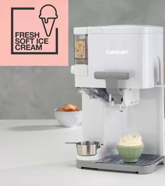 Cuisinart Soft Serve Ice Cream Maker, ICE48U