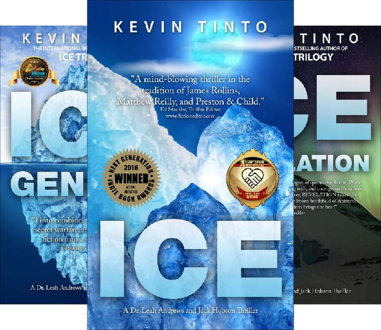 The ICE Trilogy: A Sci-Fi Adventure Series by Kevin Tinto FREE on Kindle @ Amazon