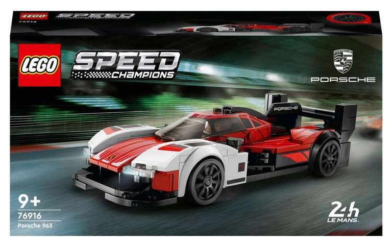 LEGO Speed Champions 76912 & 76917- 2 Fast 2 Furious Nissan Skyline GT-R / 76915 Pagani Utopia / 76916 Porsche 963 £15.99 each @ Smyths
