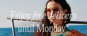 Free Delivery Until Monday on Full Priced Items @ Monsoon