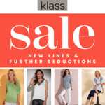 Sale - Up to 50% Off + Extra 20% Off With Code For New Customers + Free Shipping Over £30 - @ Klass