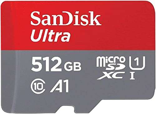 SanDisk Ultra 512GB microSDXC Memory Card A1 - £34.99 @ Amazon