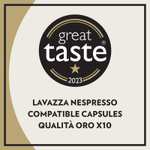Lavazza, Qualità Oro, Nespresso Compatible Aluminium Capsules, 100 Capsules (£18.77 with S&S)