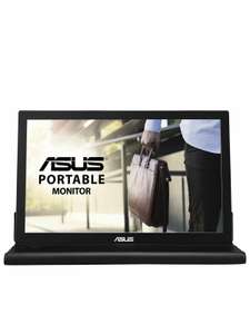 Preowned Asus Portable USB HD 15.6 Inch Portable Monitor – Black (MB168B) - £75.50 delivered @ ElekDirect (AO Outlet)