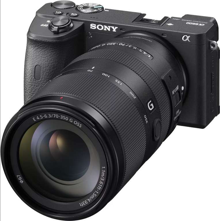 Sony E 70-350mm f/4.5-6.3 G OSS APS-C Telephoto Lens (SEL70350G) Lightning Deal