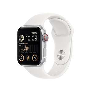 Apple Watch SE (2nd Gen) (GPS + Cellular) 40mm - White Sports Band