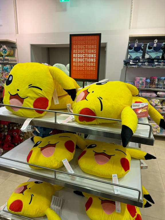 Pokemon Pikachu Cushion - Instore Braehead