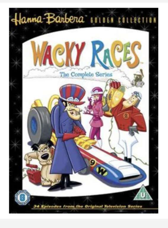 Wacky Races: Volumes 1-3 The complete series DVD Used £5.69 @ Music Magpie
