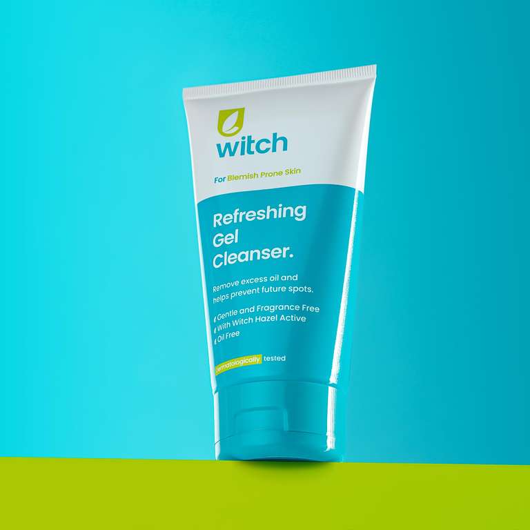 Witch Refreshing Gel Cleanser Face Wash 150ml. anti-inflammatory Witch Hazel ( apply first sub voucher to get £1.65 - £1.37 with S&S)