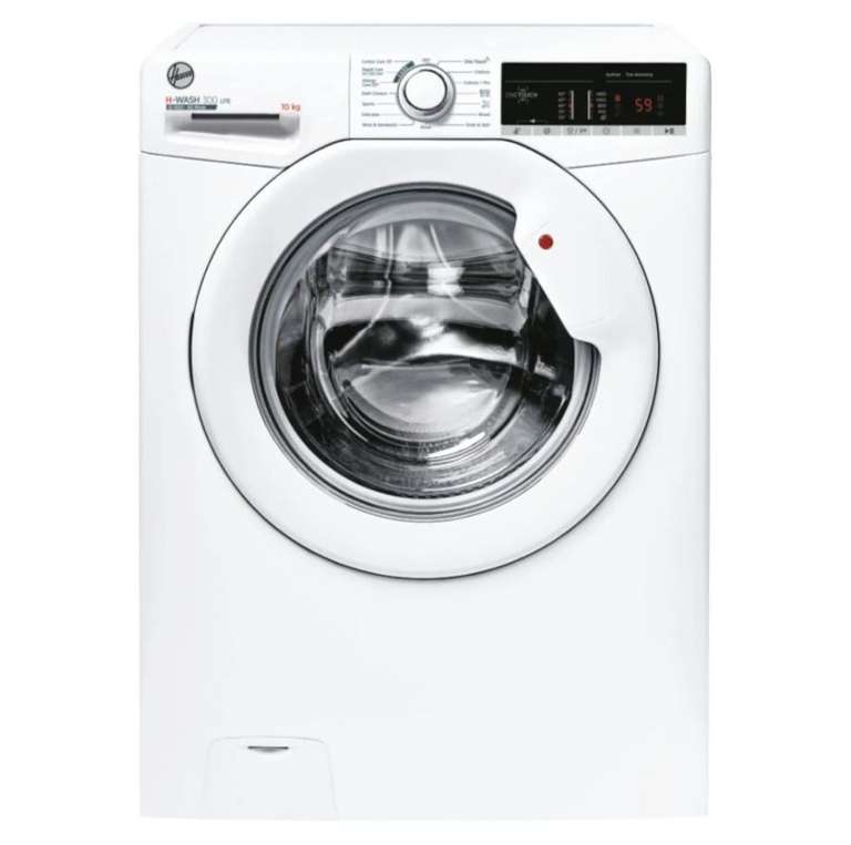 Hoover H-WASH 300 LITE H3W 410TE/1-80 10kg 1400 spin Washing Machine £245.65 with code @ Hughes / eBay