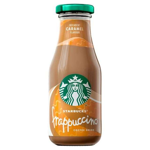 Starbucks Caramel Frappuccino Flavoured Milk Iced Coffee 250ml £1.25 at Sainsbury's