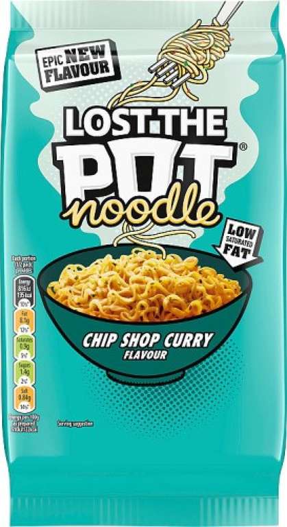 Lost the Pot Noodles - Chip Shop Curry Flavour - 85g - 4 for £1 instore Ipswich