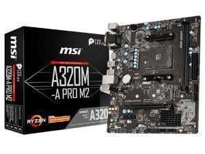 MSI A320M-A PRO M2 AMD A320 Chipset (Socket AM4) Motherboard £24.18 delivered @ Novatech