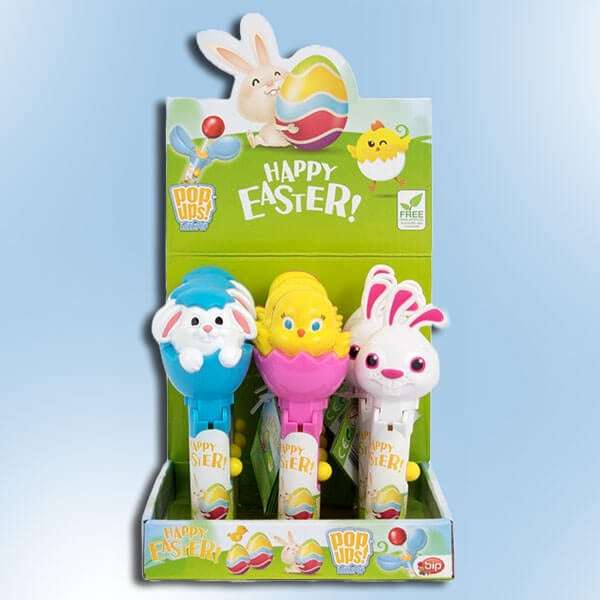 12x Easter Pop Up Lolly Pops - 1p @ Discount Dragon (Min Order £20)