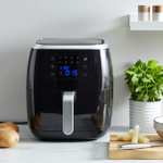 Digital 6.8L Black Air Fryer Plus Free Click and Collect