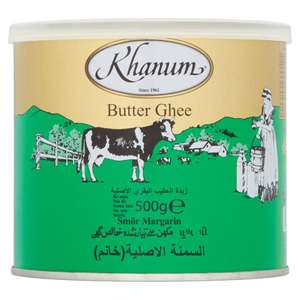 Khanum Pure Butter Ghee 500G Clubcard Price