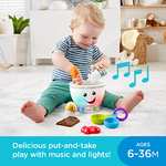 Fisher-Price Laugh & Learn Baby Learning Toy Magic Color Mixing Bowl with Pretend Food Music & Lights for Ages 6+ Months £15.51 @ Amazon