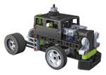 Clementoni 61372 Science Museum Mechanics-Hot Rod & Rocket Truck-Building Set, Scientific Kit for Kids