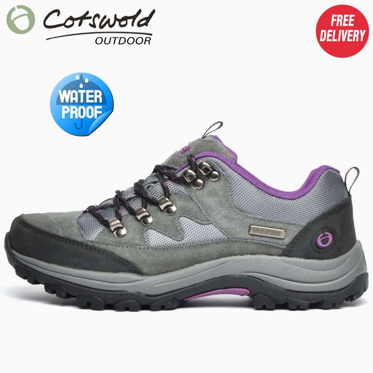 Cotswold Pro Oxerton Waterproof Memory Foam Hiking Shoes using code