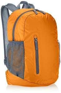 Amazon Basics Breathable Ultralight Outdoor Backpack 25L Orange - £5.61 With Voucher @ Amazon