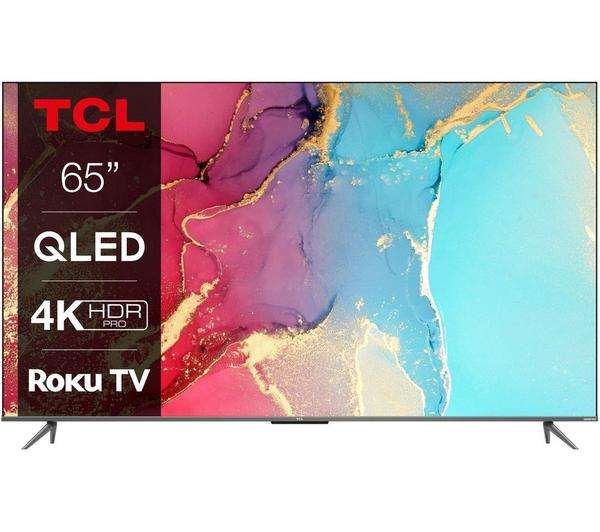 TCL 65RC630K 65" Smart 4K Ultra HD HDR QLED TV - £529.99 with code @ Currys