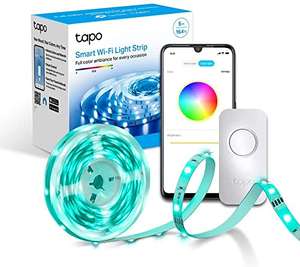 TP-Link Tapo Smart LED Light Strip, 5m, WiFi App Control RGB Multicolour LED Strip, DIY Decoration (Tapo L900-5) £15.99 @ Amazon