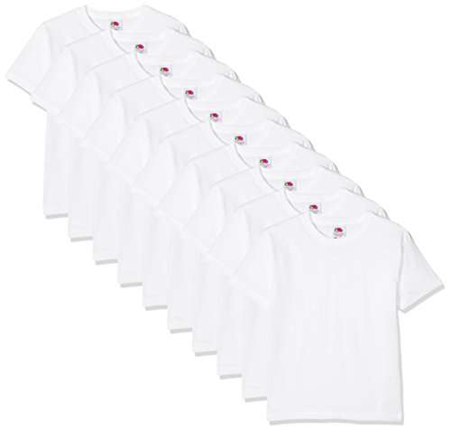 Fruit of the Loom Boy's T-Shirt (Pack of 10) - Sold by NGWorld
