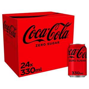 Coke zero 24x330ml cans Nectar price