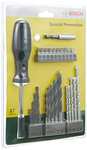 Bosch Promotion 2607017201 Drill Bit Set with Screwdriver